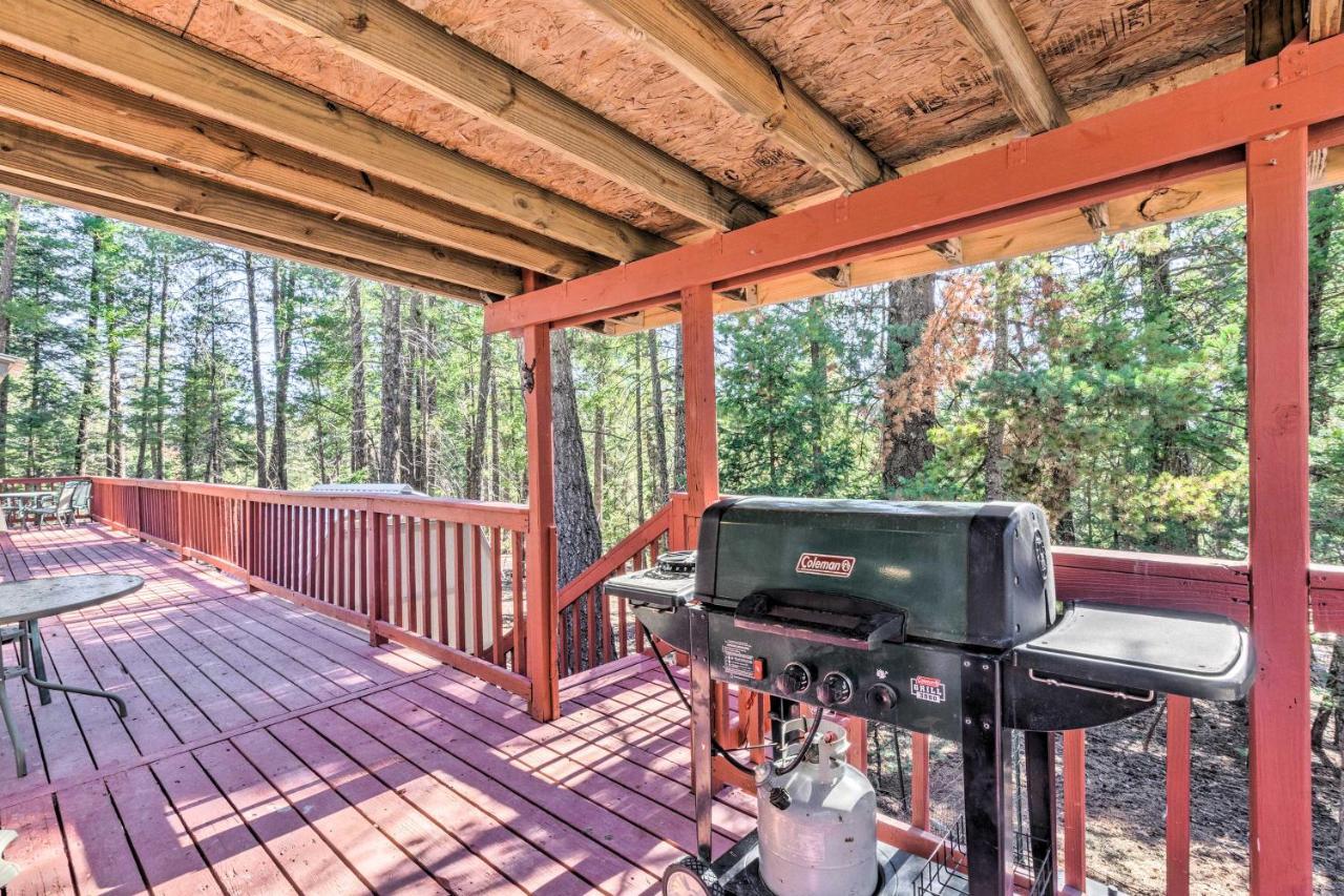 Relaxing Lincoln Forest Retreat With Wraparound Deck Cloudcroft Esterno foto